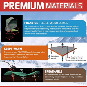 ADRENA Polartec - Fleece hat for men and women - Image 4