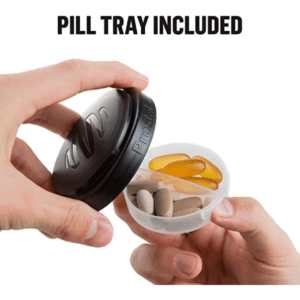 BlenderBottle ProStak System with 22-Ounce Bottle and Twist-Lock Storage, Marine - Image 7