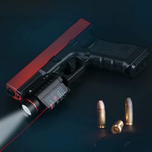 Feyachi LF-38 Red Laser Flashlight Combo 200 Lumen Weapon Light with Picatinny Rail Mount - Image 5