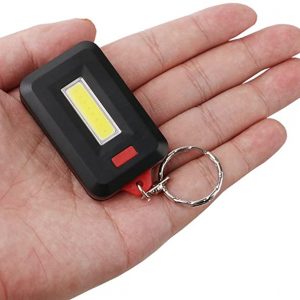 Walmeck Mini Keychain Flashlight COB LED Key Ring Flash Light Small Lamp Torch Outdoor Portable Pocket Emergency Light - Image 6