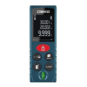 DEKO LRD110 Handheld Laser Distance Meter 40M 60M 80M 100M Mini Laser Rangefinder Laser Tape Range Finder Diastimeter Measure - Image 8