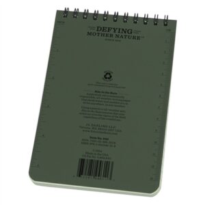 Rite in the Rain 946 All-Weather Universal Spiral Notebook, Green, 4" x 6" - Image 2