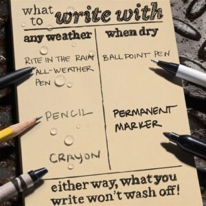 Rite in the Rain 946T All-Weather Universal Spiral Notebook, Tan, 4" x 6" - Image 6