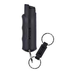 SABRE RED Pepper Spray Keychain with Quick Release Key Ring - Image 4
