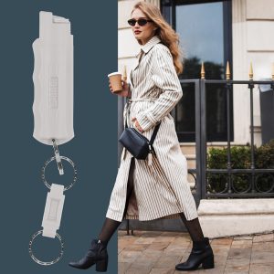 SABRE RED Pepper Spray Keychain with Quick Release Key Ring - Image 12