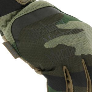 Tactical Gloves FastFit® Woodland Camo - Image 6