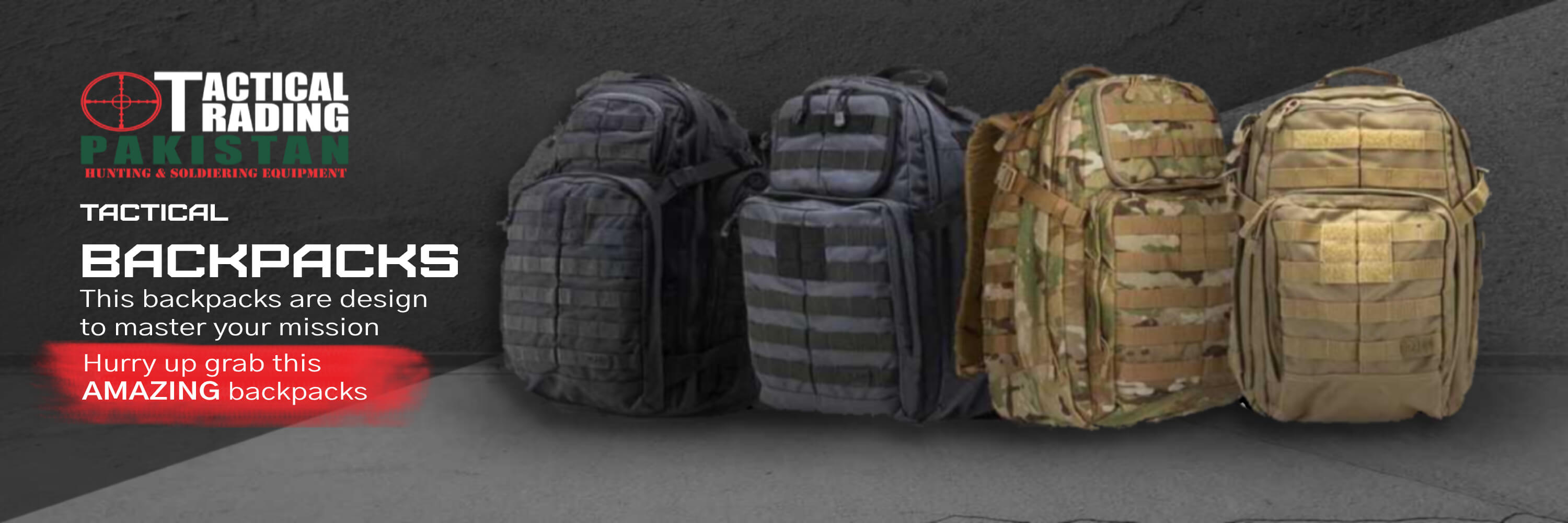 Tactical Banner backpacks