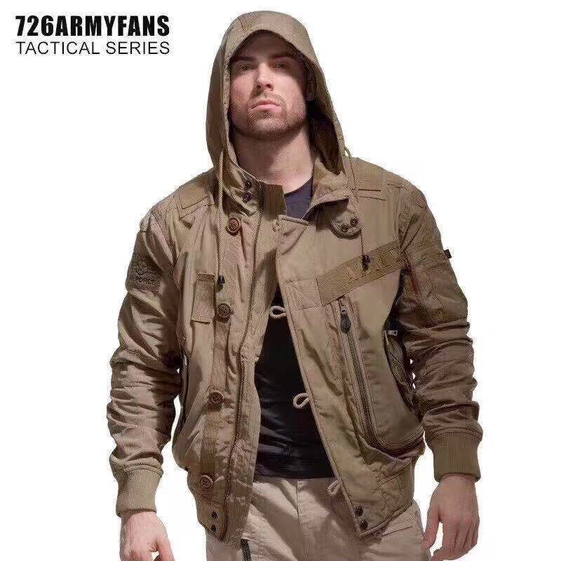 726 GEAR Army Fan Chunqiu New Air Force Bomber Single Jacket - Image 3