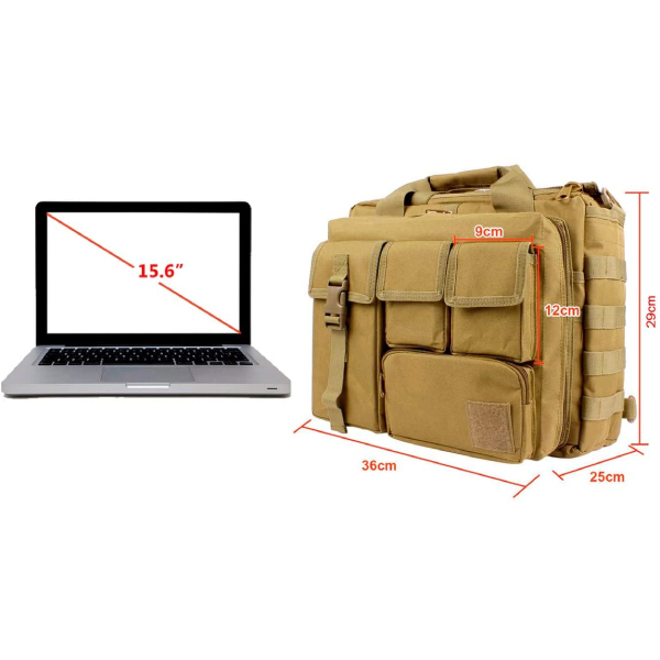 GES 15.6 inch Laptop Bag - Tactical Trading