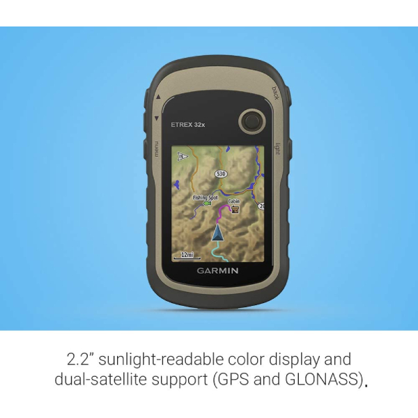 Garmin ETrex 32x, Rugged Handheld GPS Navigator - Tactical Trading