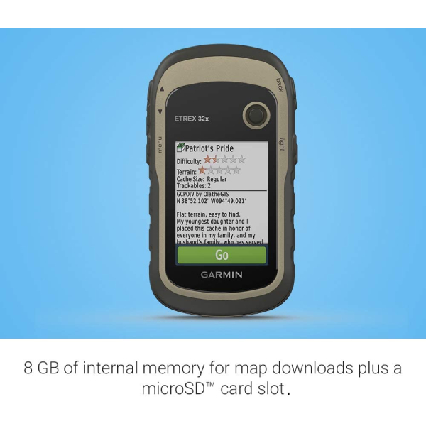 Garmin ETrex 32x, Rugged Handheld GPS Navigator - Tactical Trading