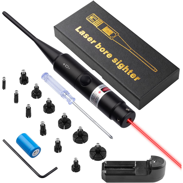 Ebeet Laser Bore Sight Kit Multiple Caliber .17 .22 to 12GA Caliber