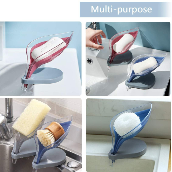 Bar Soap Holder Leaf Shape