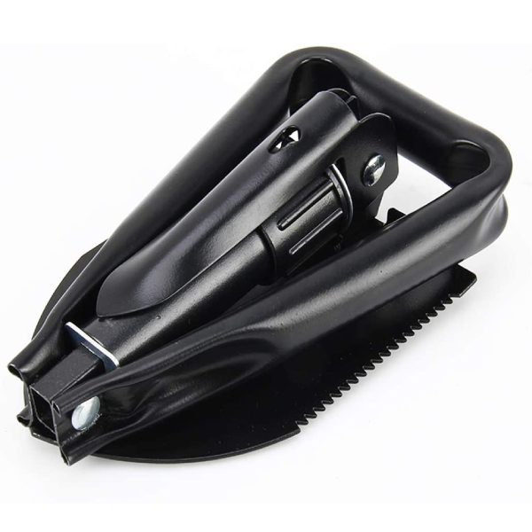 Foldable Shovel - Outdoor Tools Car Multi-Function Emergency Vehicle Metal Steel Ice Snow Mud Sand Shovel Folding Shovel Car High-Strength Snow Shovel Ice Scraper