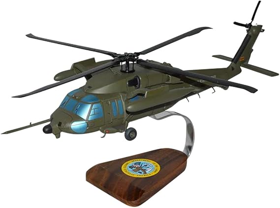 UH-60 Blackhawk Helicopter Model – 1:32 Army Diecast with External Tanks