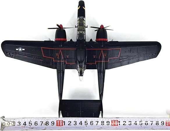 P-61B Black Widow Fighter Model – 1:72 Alloy USAF Night Aircraft