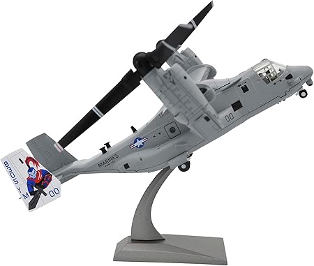 V-22 Osprey Tilt-Rotor Aircraft Model – 1:72 Scale Diecast Military Display