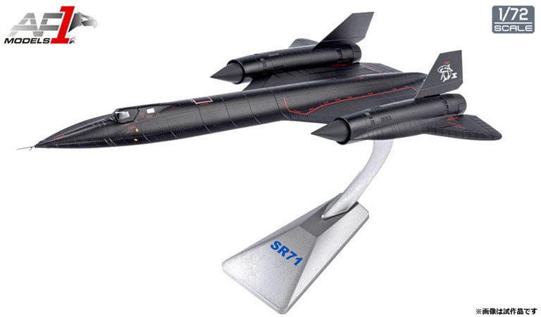 SR-71 Blackbird 61-17960 Model – 1:72 Shark Tail Diecast Aircraft