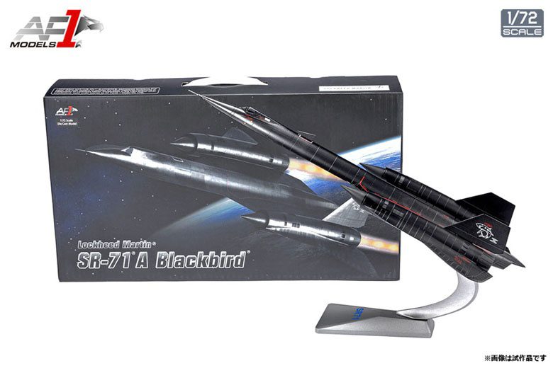 SR-71 Blackbird 61-17960 Model – 1:72 Shark Tail Diecast Aircraft